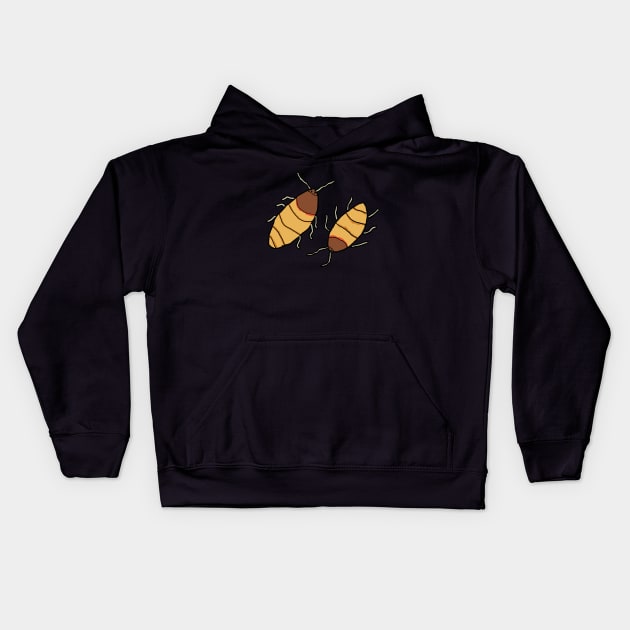 Hissing Cockroach Kids Hoodie by Mark Ewbie